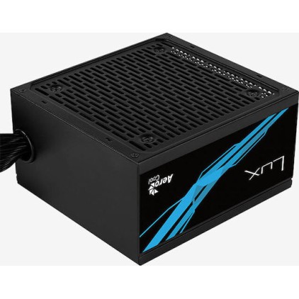 Aerocool LUX 550W Μαύρο Τροφοδοτικό Υπολογιστή Full Wired 80 Plus Bronze