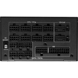 ASRock Phantom Gaming PG-1600G 1600W Μαύρο Τροφοδοτικό Υπολογιστή Full Modular 80 Plus Gold