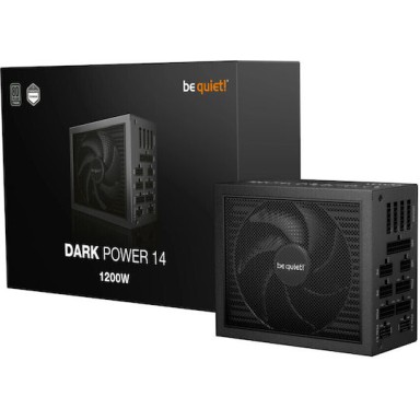 Be Quiet Dark Power 14 1200W Μαύρο Τροφοδοτικό Υπολογιστή Full Modular 80 Plus Titanium