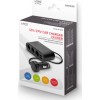 Savio SA-024 Φορτιστής Αυτοκινήτου με Θύρες: 2xUSB 3xΑναπτήρα μαζί με Καλώδιο Ενσωματωμένο Μαύρο Χρώμα