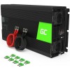 Green Cell Modified Sine Inverter Αυτοκινήτου Τροποποιημένου Ημιτόνου 1500W για Μετατροπή 12V DC σε 230V AC με 1xUSB