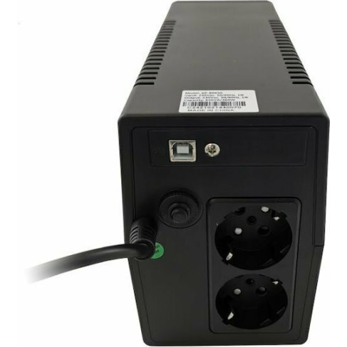 A-LAN Alantec UPS Off-Line 650VA 360W με 2 Schuko Πρίζες