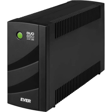Ever Duo 850 UPS Line-Interactive 550W με 3 Schuko Πρίζες