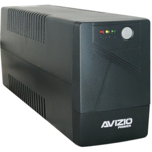 A-LAN AP-BK850 UPS Line-Interactive 850VA 480W με 2 Schuko Πρίζες