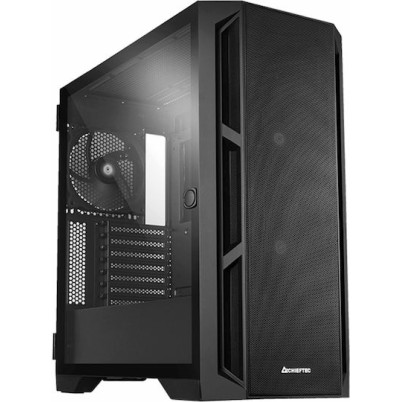 Chieftec APEX AIR Gaming Midi Tower Κουτί Υπολογιστή με Πλαϊνό Παράθυρο Μαύρο