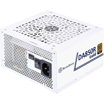 Silverstone DA850R 850W Λευκό Τροφοδοτικό Υπολογιστή Full Modular 80 Plus Gold