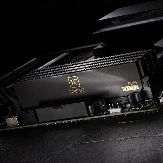 TeamGroup T-create Expert DDR5 32GB RAM με 2x16GB Modules και Ταχύτητα 6400 για Desktop