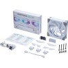Phanteks PH-F120D30 Case Fan με ARGB Φωτισμό και Σύνδεση 4-Pin PWM Regular White