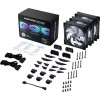 Phanteks PH-F140D30 Case Fan με RGB Φωτισμό και Σύνδεση 4-Pin PWM 3τμχ
