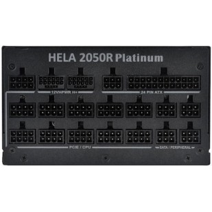 Silverstone HELA 2050R Platinum 2050W Μαύρο Τροφοδοτικό Υπολογιστή Full Modular