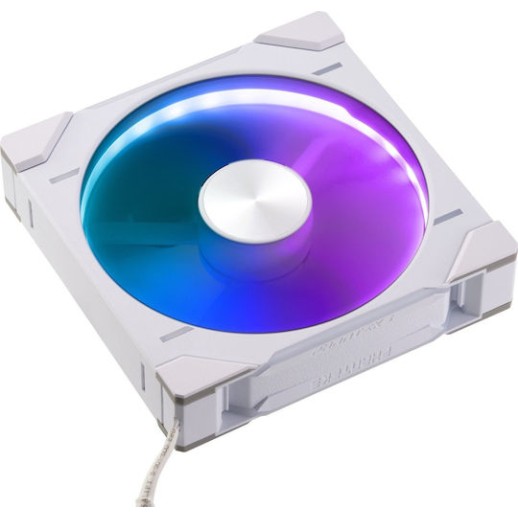 Phanteks PH-F140D30R Case Fan με RGB Φωτισμό και Σύνδεση 4-Pin PWM Λευκό
