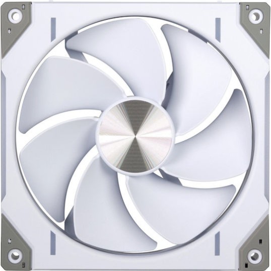 Phanteks PH-F140D30R Case Fan με RGB Φωτισμό και Σύνδεση 4-Pin PWM Λευκό