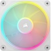 Corsair iCue Link LX120 Case Fan με RGB Φωτισμό και Σύνδεση 4-Pin PWM 3τμχ Λευκό