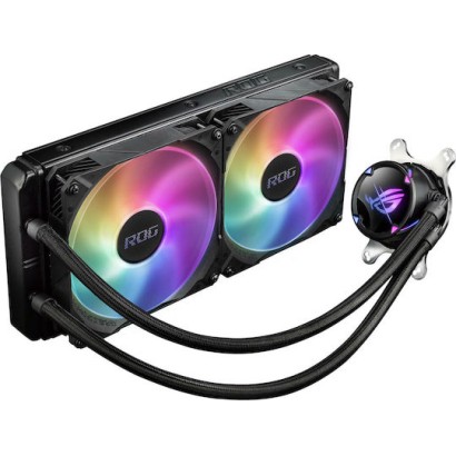 Asus ROG STRIX LC II 280 ARGB Υδρόψυξη Επεξεργαστή Διπλού Ανεμιστήρα 140mm για Socket AM4/1200/115x