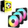 Corsair RS120 Case Fan με ARGB Φωτισμό και Σύνδεση 4-Pin PWM 3τμχ