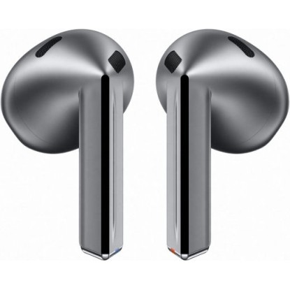 Samsung Galaxy Buds3 Bluetooth Handsfree Ακουστικά με Αντοχή στον Ιδρώτα και Θήκη Φόρτισης Silver