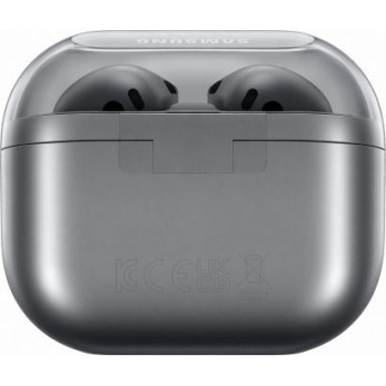 Samsung Galaxy Buds3 Bluetooth Handsfree Ακουστικά με Αντοχή στον Ιδρώτα και Θήκη Φόρτισης Silver
