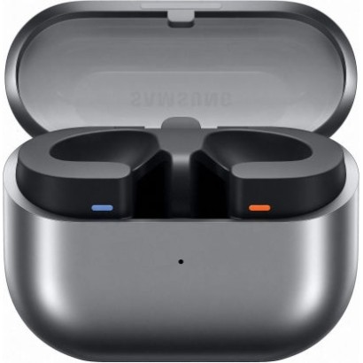 Samsung Galaxy Buds3 Bluetooth Handsfree Ακουστικά με Αντοχή στον Ιδρώτα και Θήκη Φόρτισης Silver
