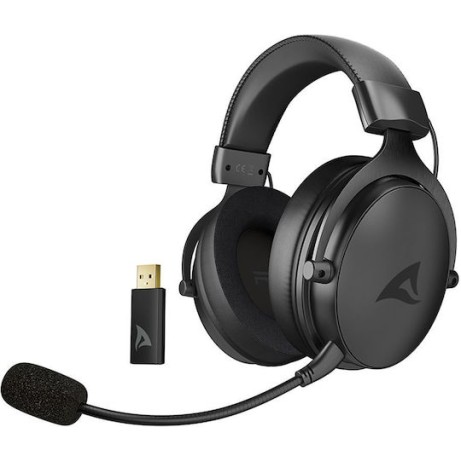 Sharkoon Skiller SGH40W Ασύρματο Over Ear Gaming Headset με σύνδεση 3.5mm / USB