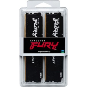 Kingston Fury Beast Black EXPO DDR5 32GB RAM με 2x16GB Modules και Ταχύτητα 6000 για Desktop