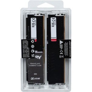 Kingston Fury Beast Black EXPO DDR5 32GB RAM με 2x16GB Modules και Ταχύτητα 6000 για Desktop