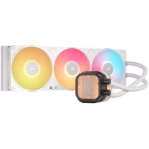 Corsair ICUE Link Titan RX Υδρόψυξη Επεξεργαστή Τριπλού Ανεμιστήρα 120mm για Socket AM4/AM5/1700 με RGB Φωτισμό Λευκή