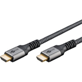 Goobay HDMI 2.1 Cable HDMI male - HDMI male 1m Μαύρο