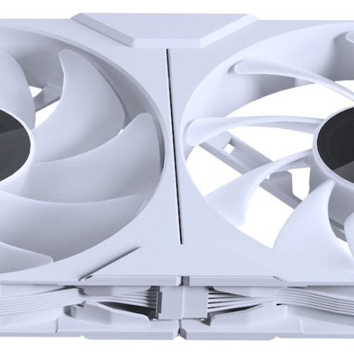 Phanteks M25G2-140 Case Fan με ARGB Φωτισμό και Σύνδεση 6-Pin 3τμχ Λευκό