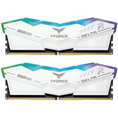 TeamGroup T-Force Delta RGB DDR5 32GB RAM με 2x16GB Modules και Ταχύτητα 6000 για Desktop