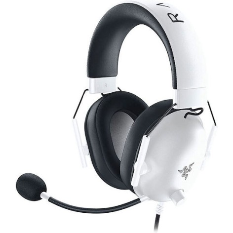 Razer BlackShark V2 X For Playstation Over Ear Gaming Headset με σύνδεση 3.5mm Λευκό for PC / XBOX / Nintendo Switch / PS4 / PS5 / Nintendo Switch 2