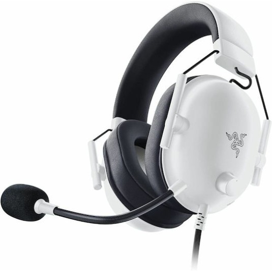 Razer BlackShark V2 X For Playstation Over Ear Gaming Headset με σύνδεση 3.5mm Λευκό for PC / XBOX / Nintendo Switch / PS4 / PS5 / Nintendo Switch 2