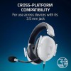 Razer BlackShark V2 X For Playstation Over Ear Gaming Headset με σύνδεση 3.5mm Λευκό for PC / XBOX / Nintendo Switch / PS4 / PS5 / Nintendo Switch 2