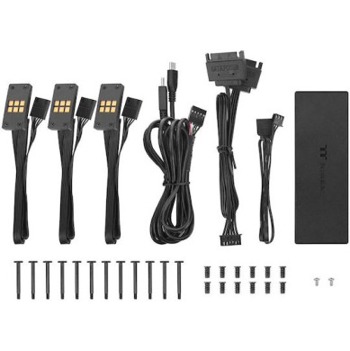 Thermaltake TS140 EX Case Fan με RGB Φωτισμό και Σύνδεση 6-Pin 3τμχ