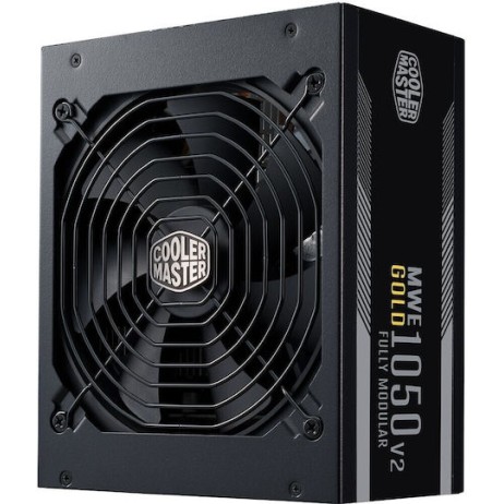 CoolerMaster MWE Gold 1050 V2 rev. 2.0 1050W Μαύρο Τροφοδοτικό Υπολογιστή Full Modular 80 Plus Gold