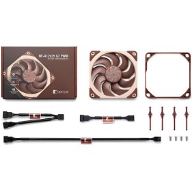 Noctua NF-A12x25 G2 Case Fan 120mm με Σύνδεση 4-Pin PWM Καφέ