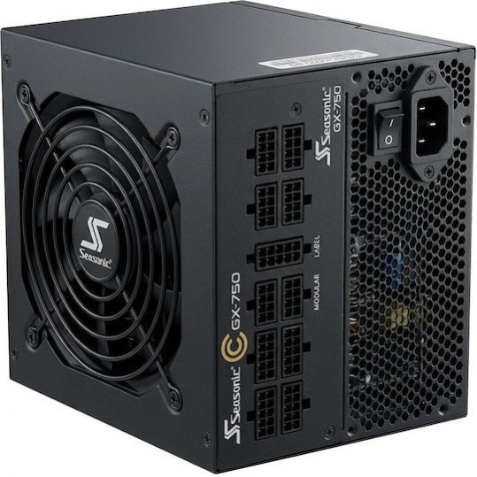 Seasonic Core GC-750 750W Μαύρο Τροφοδοτικό Υπολογιστή Full Wired 80 Plus Gold
