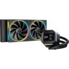 Deepcool LM240 Υδρόψυξη Επεξεργαστή Διπλού Ανεμιστήρα 120mm για Socket AM4/AM5/1700/1200 με RGB Φωτισμό