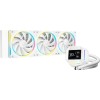 Deepcool LM360 Υδρόψυξη Επεξεργαστή Τριπλού Ανεμιστήρα 120mm με Λευκό Φωτισμό Λευκή