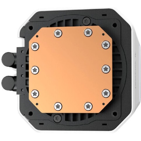 Deepcool LM360 Υδρόψυξη Επεξεργαστή Τριπλού Ανεμιστήρα 120mm με Λευκό Φωτισμό Λευκή