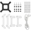 Deepcool LM360 Υδρόψυξη Επεξεργαστή Τριπλού Ανεμιστήρα 120mm με Λευκό Φωτισμό Λευκή