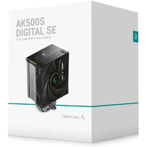 Deepcool AK500S Digital SE Ψύκτρα Επεξεργαστή για Socket AM4/AM5/1200/115x/1700 με RGB Φωτισμό