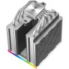 Deepcool AK620 Digital SE Ψύκτρα Επεξεργαστή Διπλού Ανεμιστήρα για Socket AM4/AM5/1200/115x με RGB Φωτισμό Λευκή
