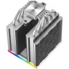 Deepcool AK620 Digital SE Ψύκτρα Επεξεργαστή Διπλού Ανεμιστήρα για Socket AM4/AM5/1200/115x με RGB Φωτισμό Λευκή