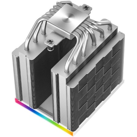 Deepcool AK620 Digital SE Ψύκτρα Επεξεργαστή Διπλού Ανεμιστήρα για Socket AM4/AM5/1200/115x με RGB Φωτισμό Λευκή