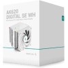 Deepcool AK620 Digital SE Ψύκτρα Επεξεργαστή Διπλού Ανεμιστήρα για Socket AM4/AM5/1200/115x με RGB Φωτισμό Λευκή