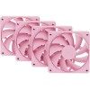 HYTE FA12 Case Fan 120mm με Χωρίς Led Φωτισμό 4τμχ Strawberry Milk