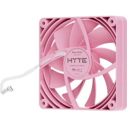 HYTE FA12 Case Fan 120mm με Χωρίς Led Φωτισμό 4τμχ Strawberry Milk
