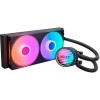 NZXT Kraken Core 240 RGB Υδρόψυξη Επεξεργαστή Διπλού Ανεμιστήρα 120mm για Socket AM4/AM5/1700/1200/115x