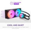 NZXT Kraken Core 360 Υδρόψυξη Επεξεργαστή Τριπλού Ανεμιστήρα 120mm για Socket AM4/AM5/1700/1200 με RGB Φωτισμό