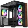 Thermaltake View 380 WS ARGB Gaming Midi Tower Κουτί Υπολογιστή με Πλαϊνό Παράθυρο Μαύρο